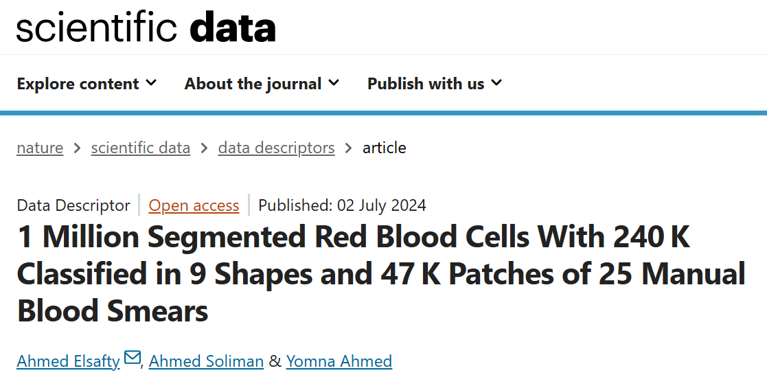 Nature Scientific Data
